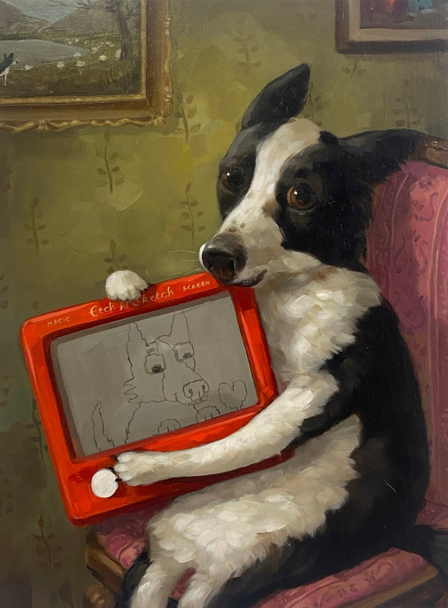 Douglas Made A Portrait Of His Best Friend Paul