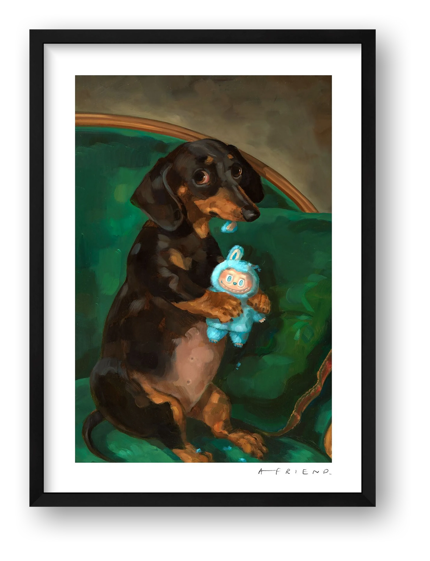 Love Bite — framed