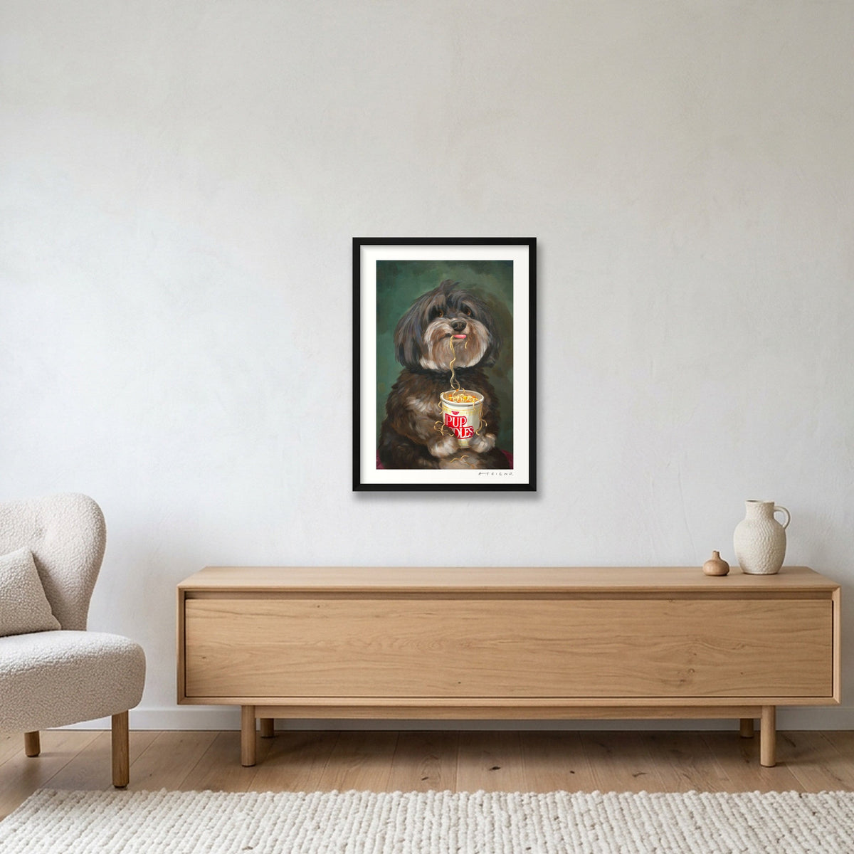 Bert — A2 (17×23") Black Frame