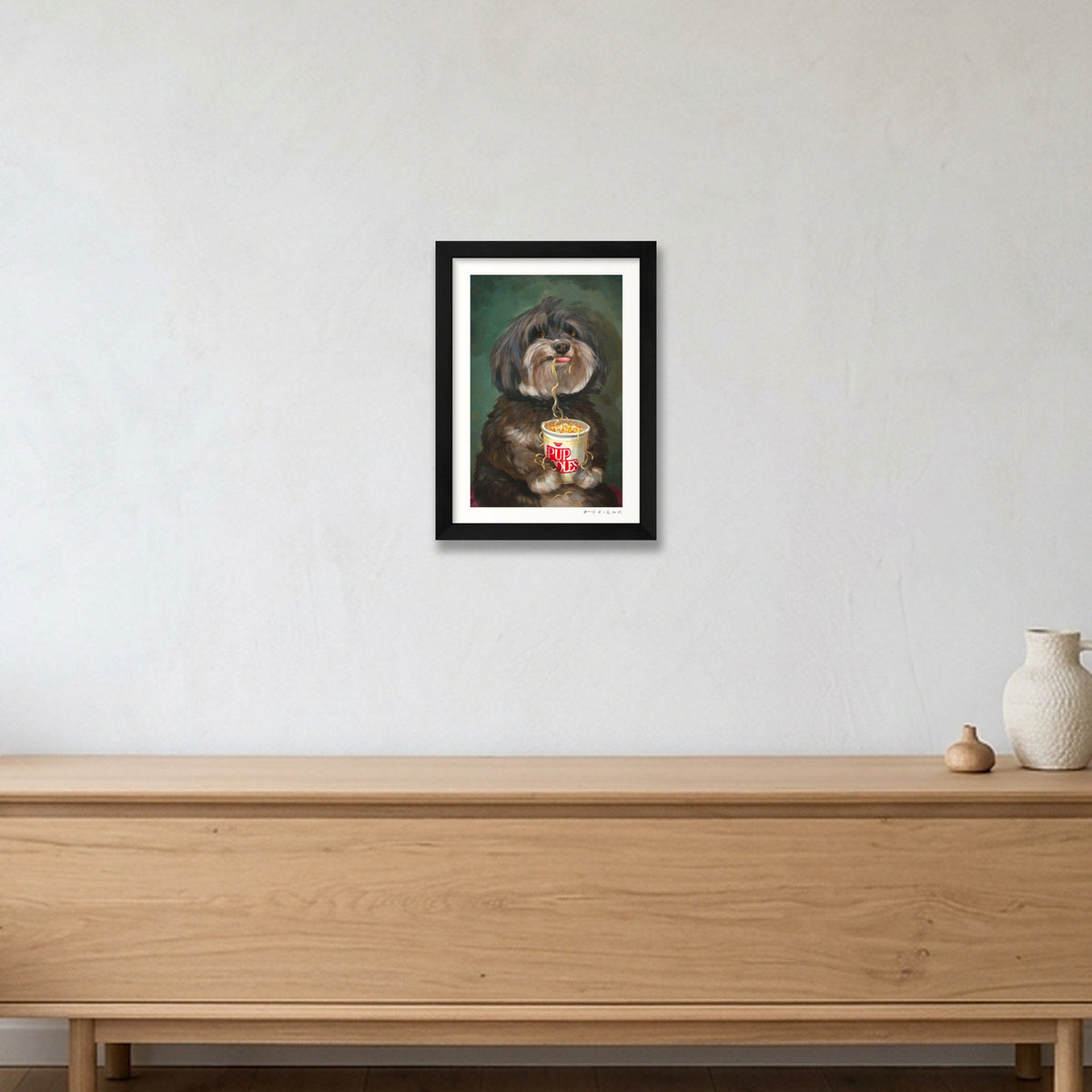 Bert — A4 (8×12") Black Frame