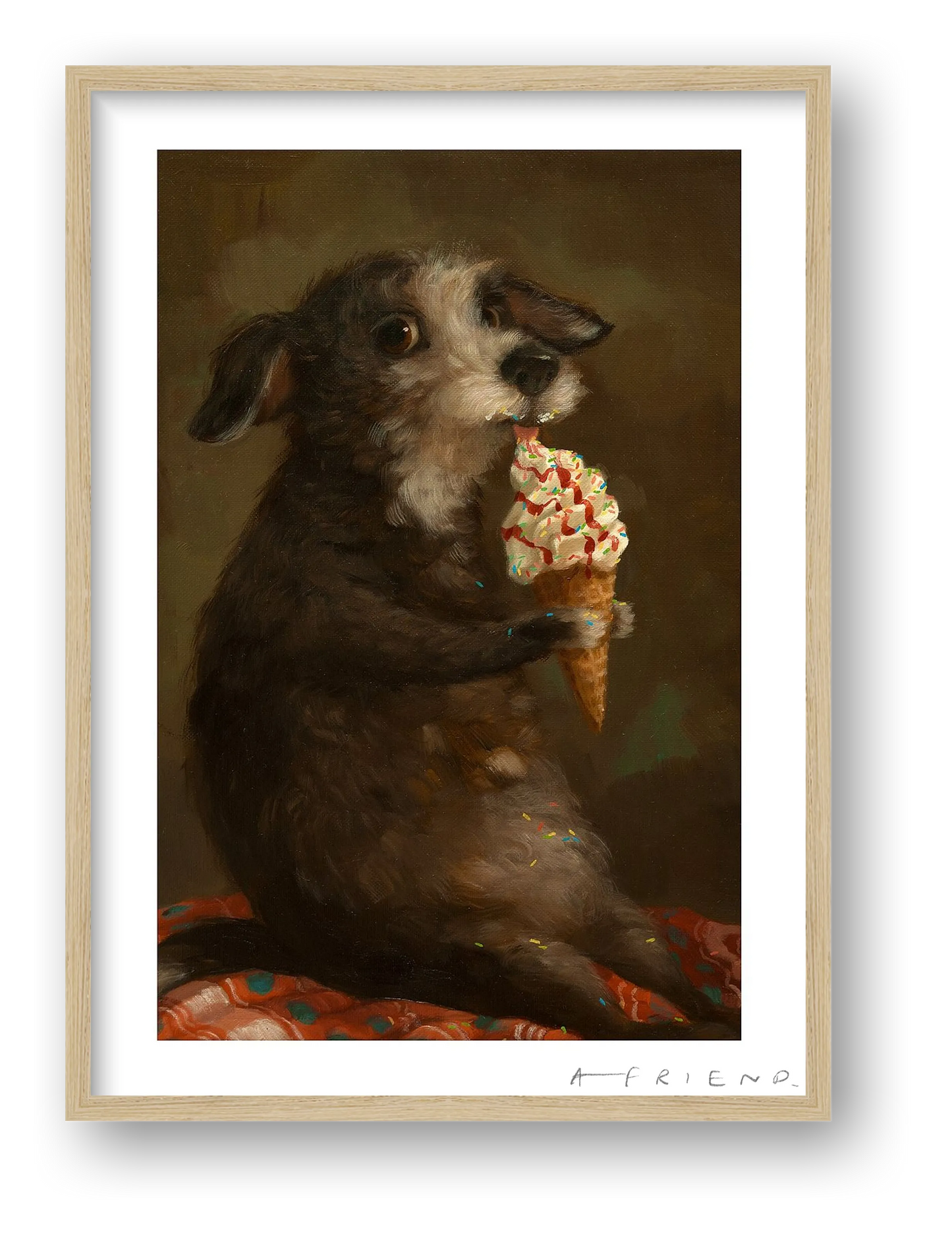 Ice Cream Lover — framed