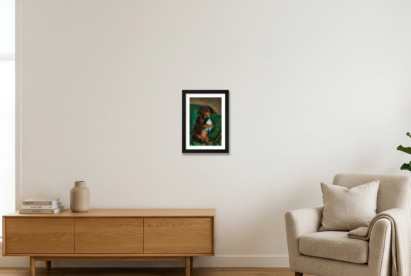Love Bite — A4 (21×30cm, 8×12") Black Frame