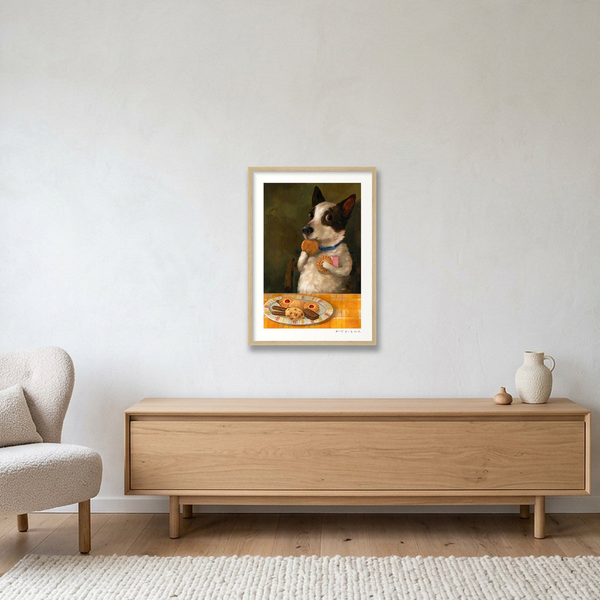 One For Now A Few For Later — A2 (16×23") Oak Frame