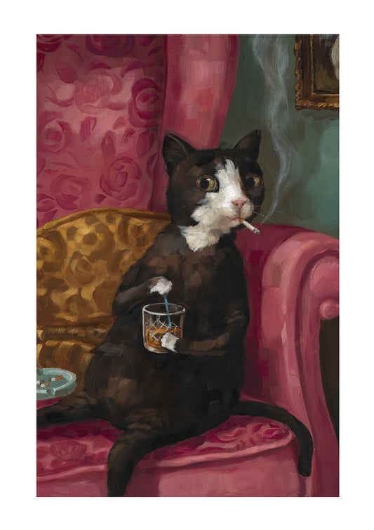 Grandma's Cat Had A Few Bad Habits