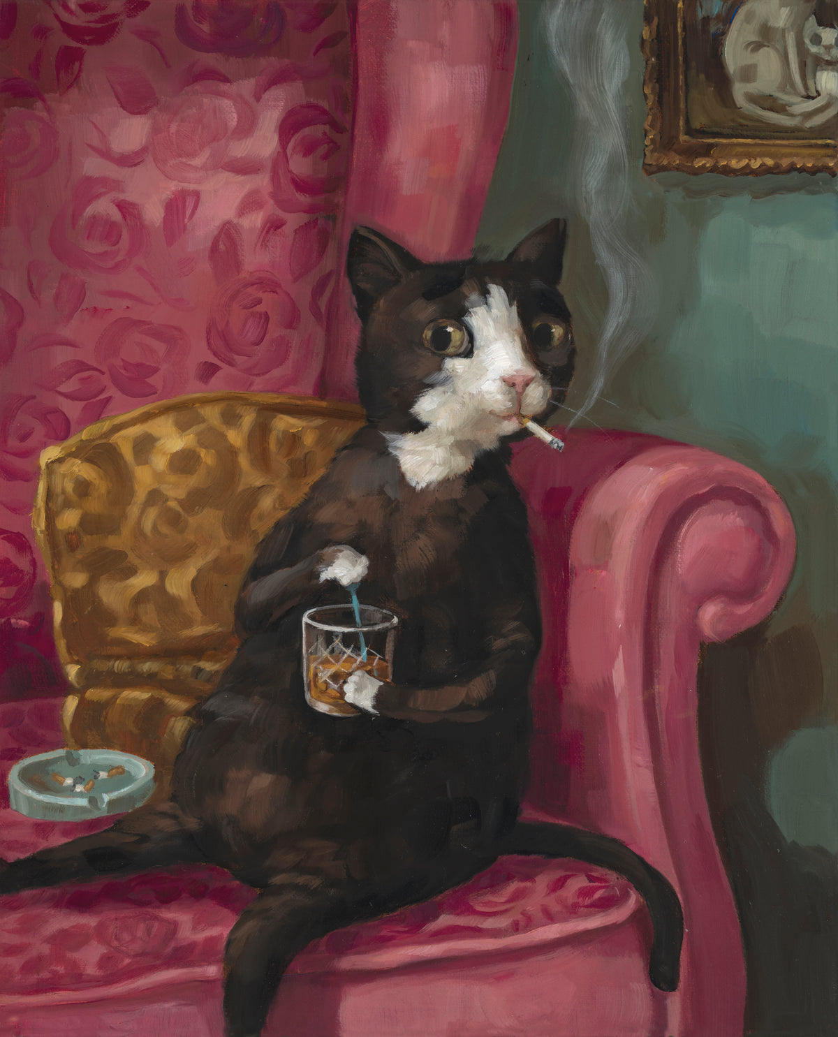 Scorpio - Grandma's Cat had a few bad habits