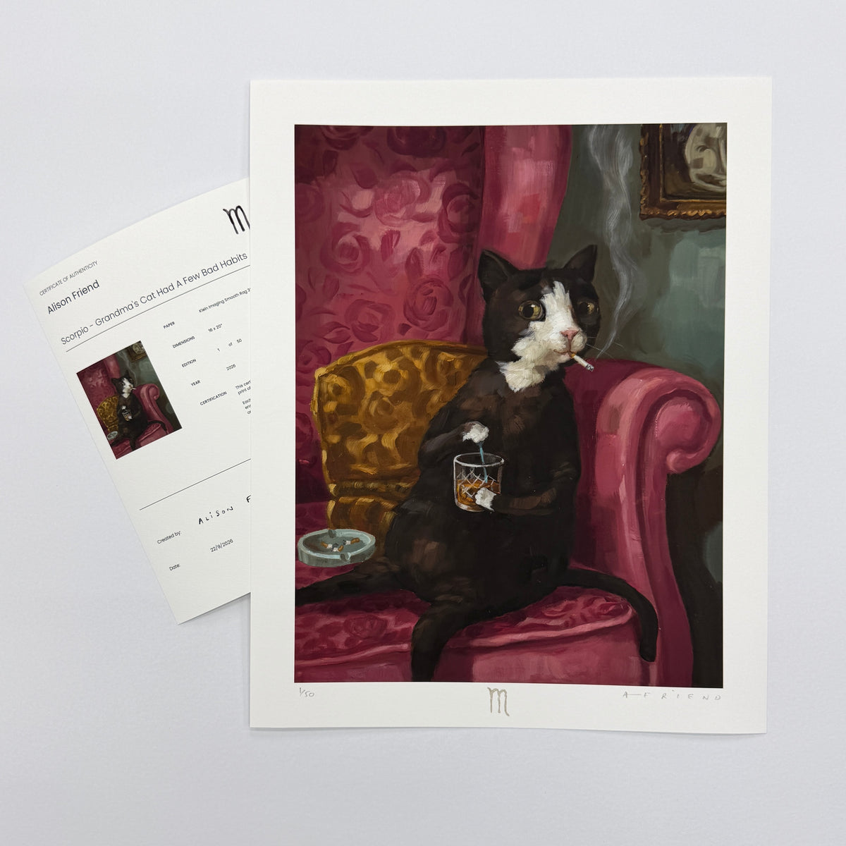 Scorpio - Grandma's Cat had a few bad habits