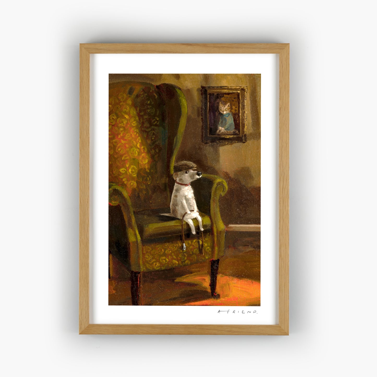 Ernest Was Ready For His Walk