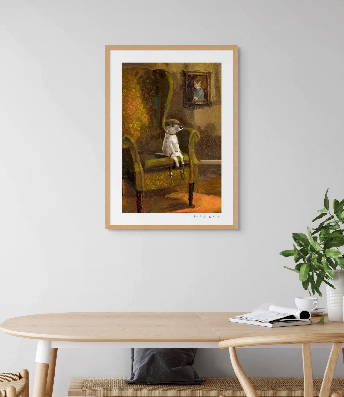 Ernest Was Ready For His Walk