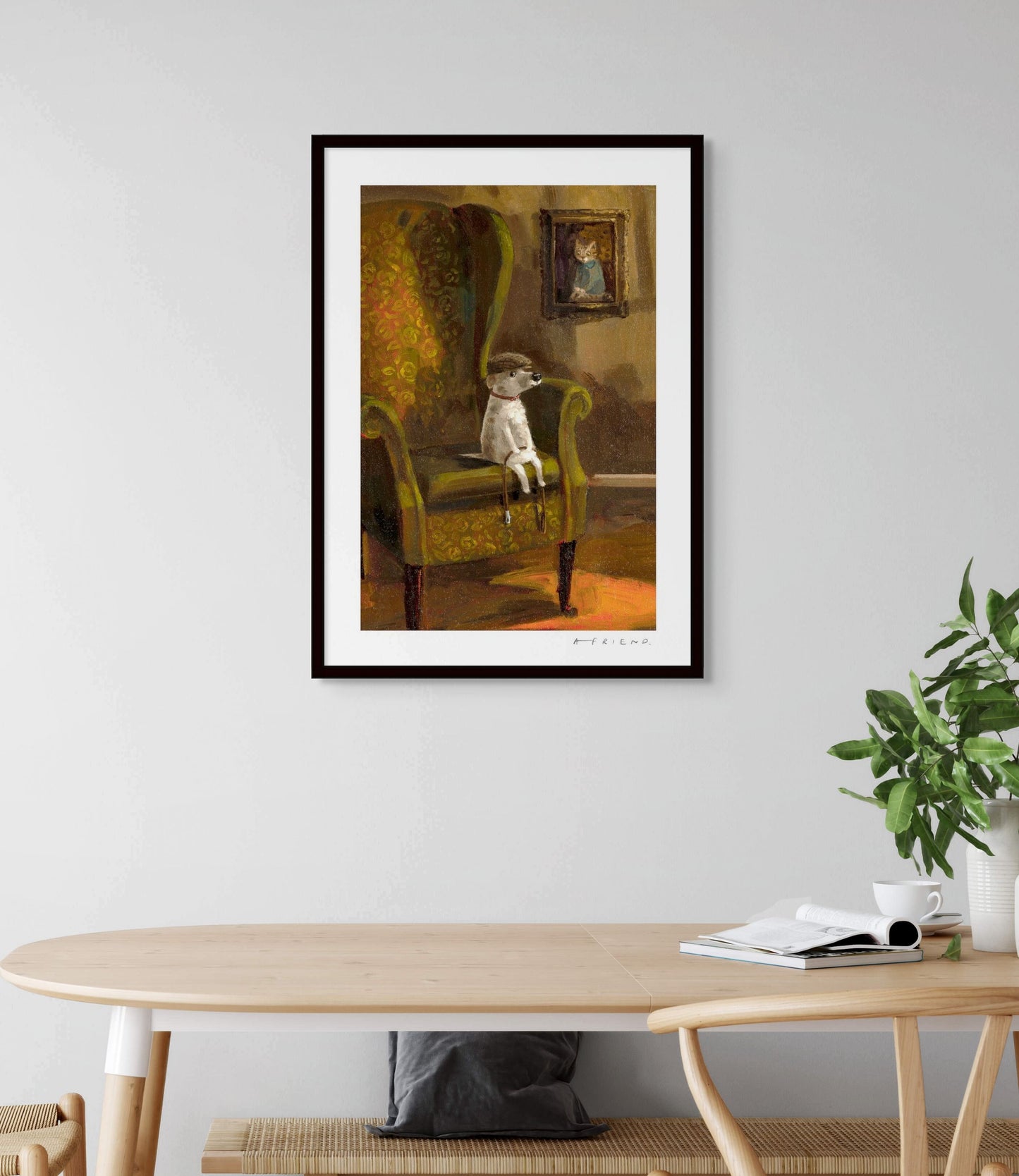 Ernest Was Ready For His Walk