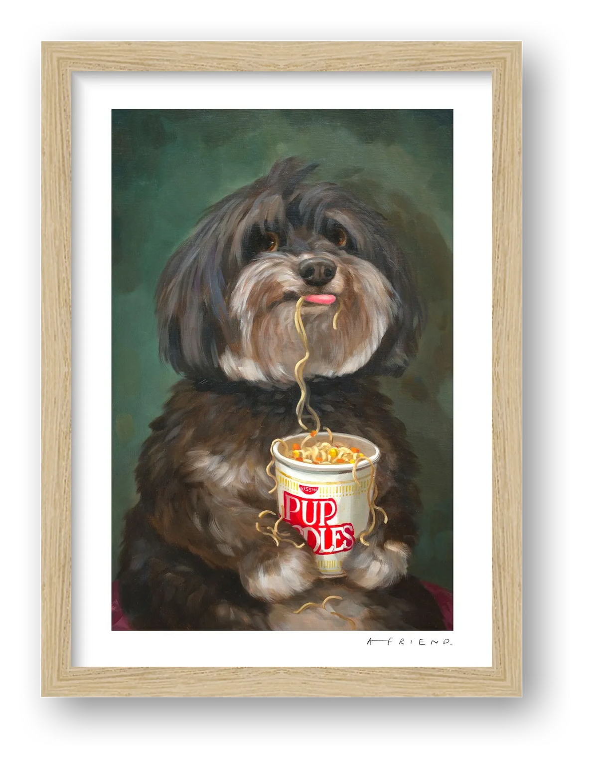 Bert — framed