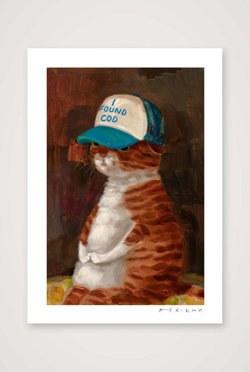 I Found Cod — A4 (21×30cm, 8×12") Print only